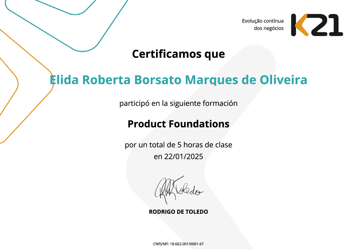 Certificado K21